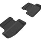 3D MAXpider 2015-2020 Ford Mustang Kagu 2nd Row Floormats - Black - Racecraft Industries