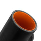 Mishimoto 2.5in Black Silicone Coupler w/ 1/8in NPT Bung - Racecraft Industries