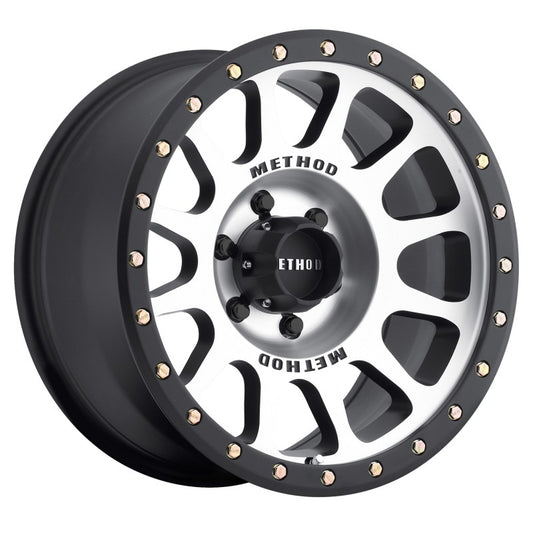 Method MR305 NV 18x9 0mm Offset 6x5.5 108mm CB Machined/Black Street Loc Wheel - Racecraft Industries