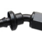 Vibrant Push-On 30 Degree Hose End Elbow FittingSize -6AN - Racecraft Industries