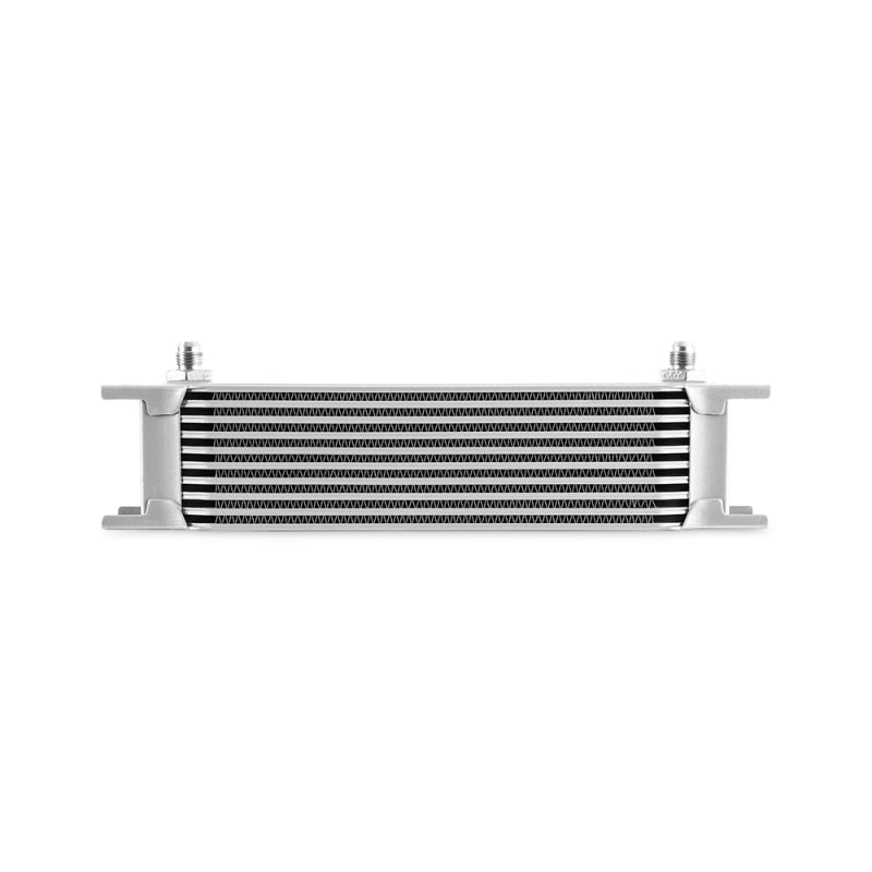 Mishimoto Universal -6AN 10 Row Oil Cooler - Silver - Racecraft Industries