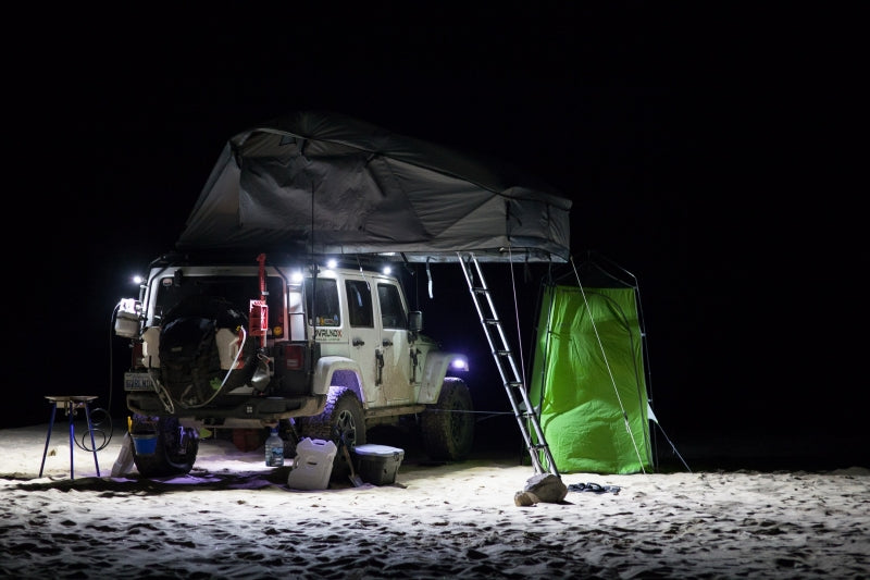 KC HiLiTES C-Series C2 LED 2in. Backup Area Flood Light 20w (Pair Pack System) - Black - Racecraft Industries