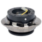 NRG Quick Release Kit - Black Body/ Black Chrome Oval Ring - Racecraft Industries