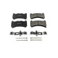 Power Stop 13-14 Ford Mustang Front Z17 Evolution Ceramic Brake Pads w/Hardware - Racecraft Industries