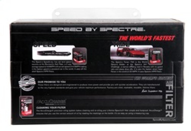 Spectre Adjustable Conical Air Filter 9-1/2in. Tall (Fits 3in. / 3-1/2in. / 4in. Tubes) - Black - Racecraft Industries