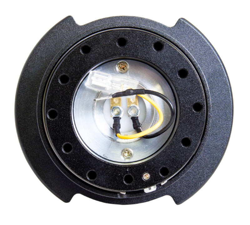 NRG Quick Release Kit Gen 2.5 - Black / Black Ring w/Finger Grooves - Racecraft Industries