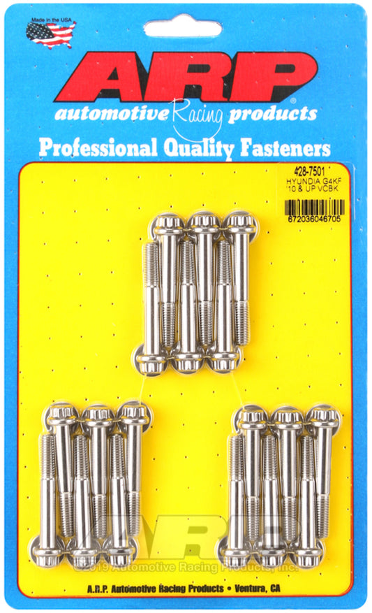 ARP Hyundai Genesis G4KF 2L 2010+ Valve Cover Bolt Kit - Racecraft Industries