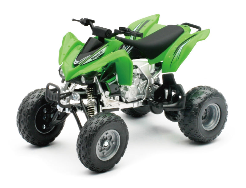 New Ray Toys Kawasaki KFX 450R ATV (Green)/ Scale - 1:12 - Racecraft Industries