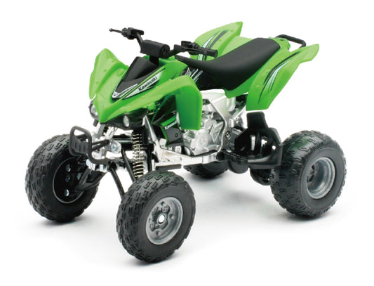 New Ray Toys Kawasaki KFX 450R ATV (Green)/ Scale - 1:12 - Racecraft Industries