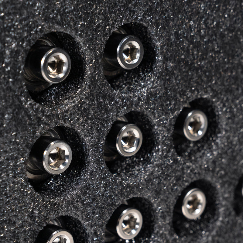 Wheel Mate Titanium Wheel Stud Conversion (Raw Ti) - M14x1.25 to M14x1.5 - 74mm - 60deg Lug Nut - Racecraft Industries