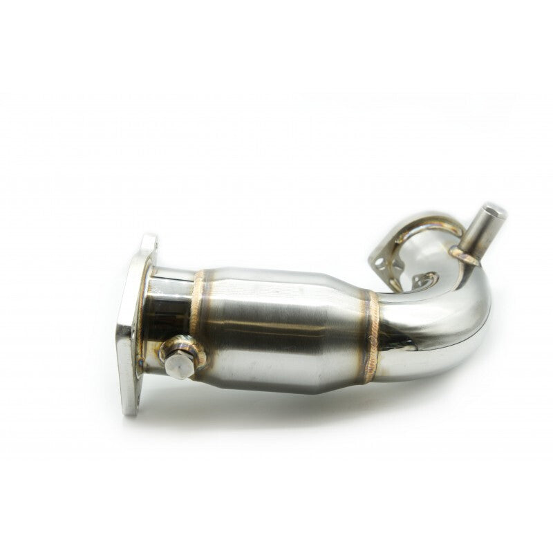 Turbo XS 22-24 Subaru WRX 304SS Front Pipe w/High Flow Catalytic Converter (Front Section) - Racecraft Industries