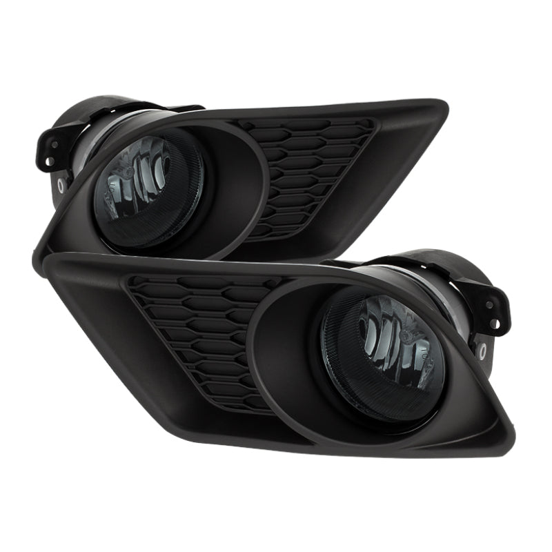 Spyder Dodge Charger 2011-2014 OEM Style Fog Lights W/Switch- Smoke FL-DCH2011-SM - Racecraft Industries