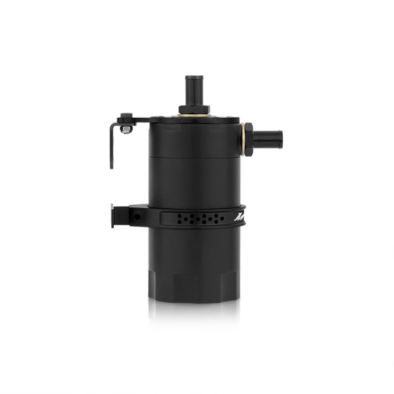 Mishimoto Universal Baffled Oil Catch Can - Black - Racecraft Industries