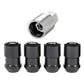 McGard Wheel Lock Nut Set - 4pk. (Cone Seat) M12X1.5 / 19mm & 21mm Dual Hex / 1.46in. Length - Black - Racecraft Industries