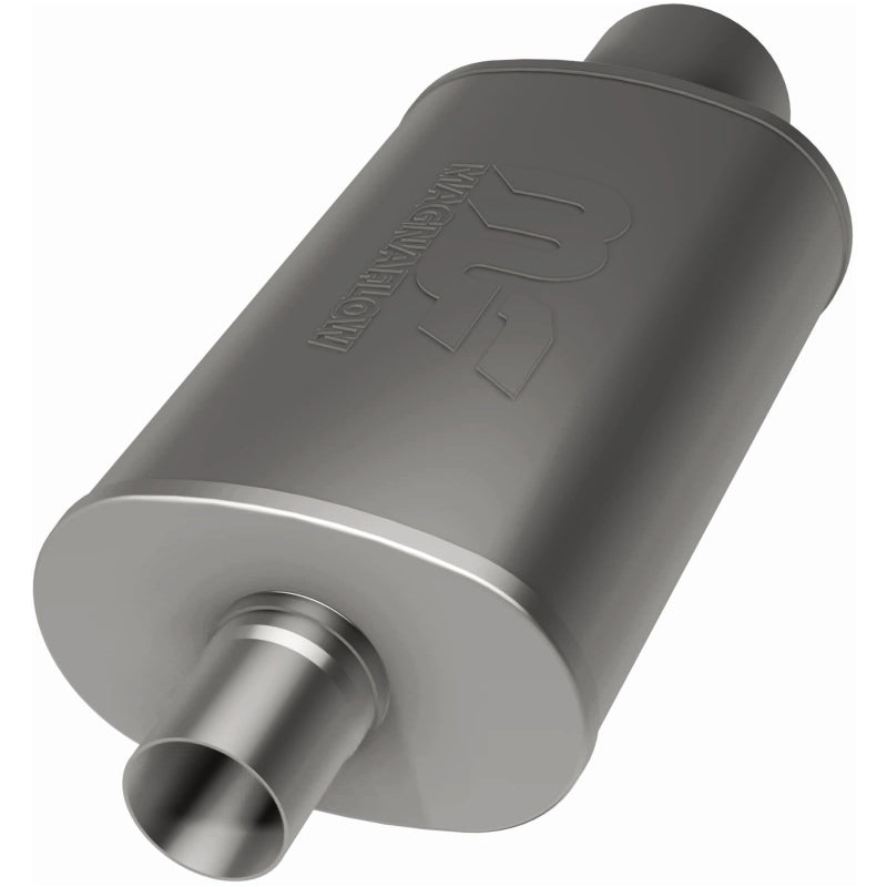 MagnaFlow Muffler W/Tip Mag SS 14X5X8 2.25/4. - Racecraft Industries
