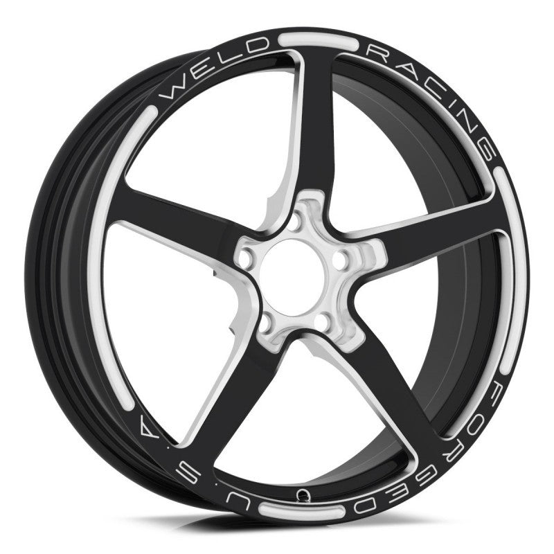 Weld Alumastar 1-Piece 18x6 / 5x115 BP / 2.7in. BS Black Wheel - Non-Beadlock - Racecraft Industries