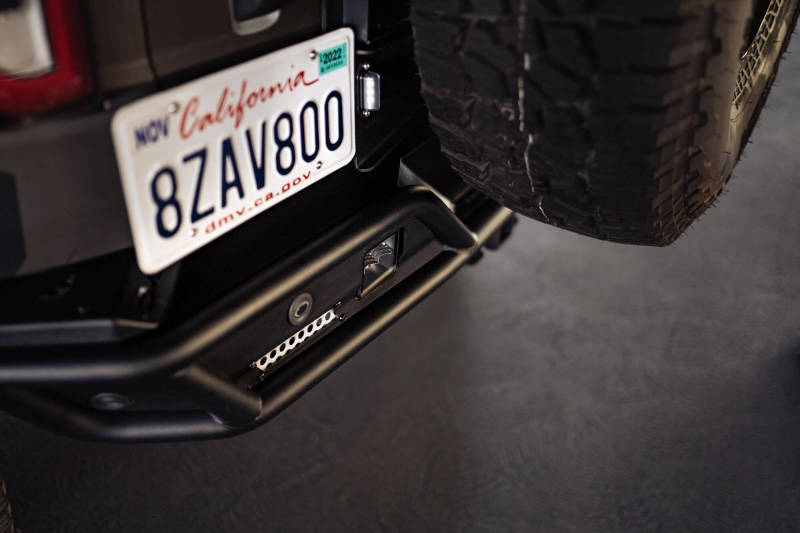 DV8 Offroad 21-23 Ford Bronco Rear License Plate Relocation Bracket - Racecraft Industries