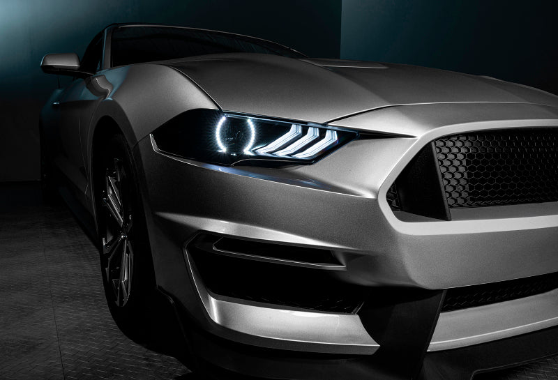 Oracle 18-21 Ford Mustang Dynamic DRL w/ Halo Kit & Sequential Turn Signal - ColorSHIFT SEE WARRANTY - Racecraft Industries