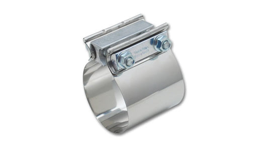 Vibrant Easy Seal SS Exh Sleeve Butt Joint Clamp for 3in O.D. Tubing also 3in Nominal Oval Tubing - Racecraft Industries