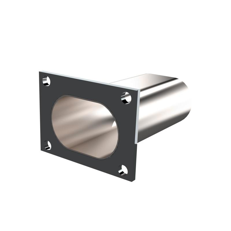 QTP Bolt-On QTEC Dual Low Profile Oval Electric Cutout Valves - Pair - Racecraft Industries