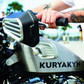 Kuryakyn Dillinger Grips Dual Cable Satin Black - Racecraft Industries