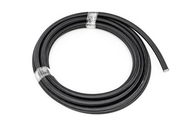 DeatschWerks 8AN Black Nylon Braided PTFE Hose 20 Feet - Racecraft Industries