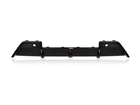 Akrapovic 2020 BMW X5M (F95)/X6M (F96) Rear Carbon Fiber Diffuser - High Gloss - Racecraft Industries