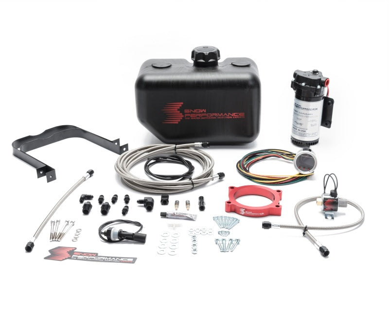 Snow Performance 16-17 Camaro Stg 2 Boost Cooler F/I Water Injection Kit (SS Braided Line & 4AN) - Racecraft Industries
