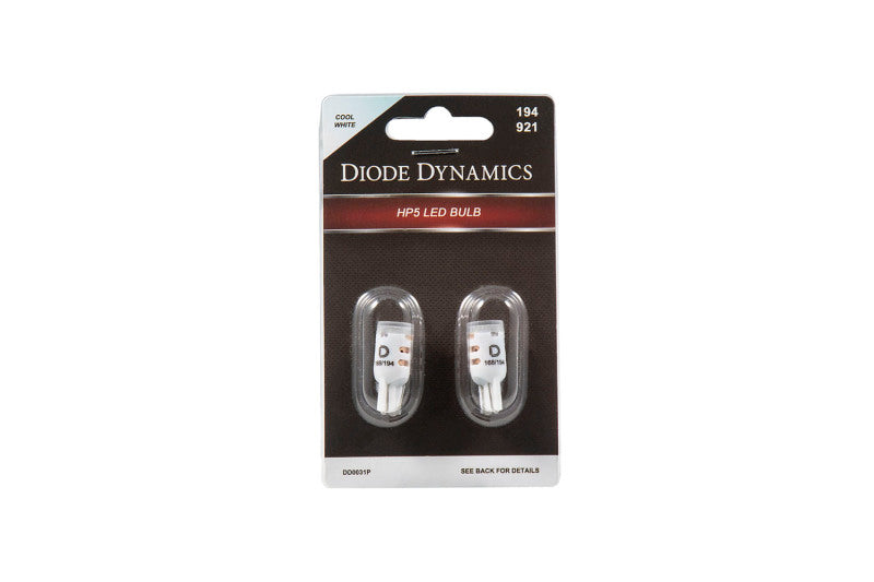 Diode Dynamics 194 LED Bulb HP5 LED - Cool - White (Pair) - Racecraft Industries