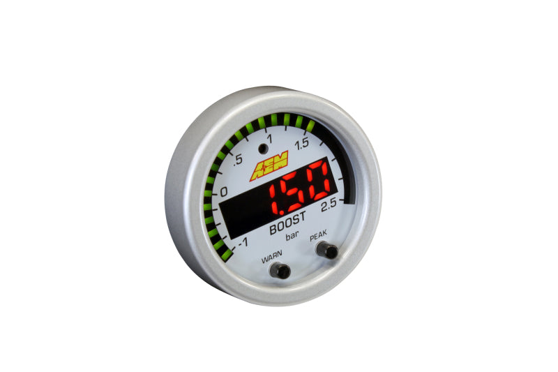 AEM X-Series Boost Pressure -30inHg 35psi Gauge - Racecraft Industries