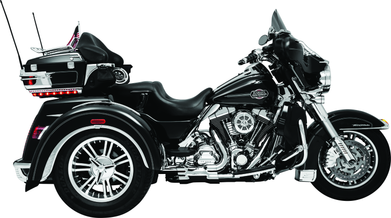 Kuryakyn Rear Fender Flares For Trikes Chrome - Racecraft Industries