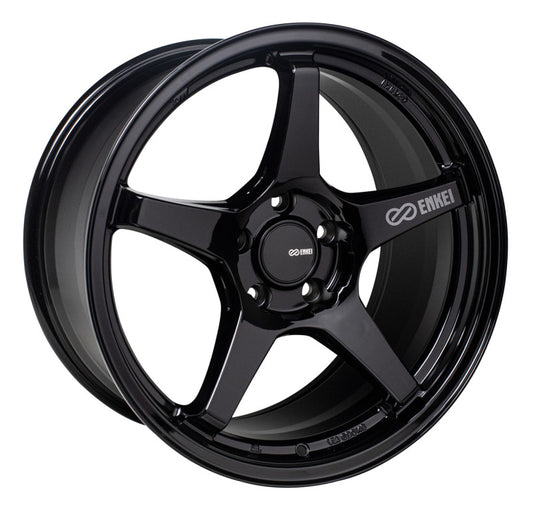 Enkei TS-5 18x9.5 5x114.3 38mm Offset 72.6mm Bore Gloss Black - Racecraft Industries