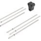 Borla Hanger & Isolator Kit - 6 Hanger Rods & 2 Rubber Isolators - Racecraft Industries