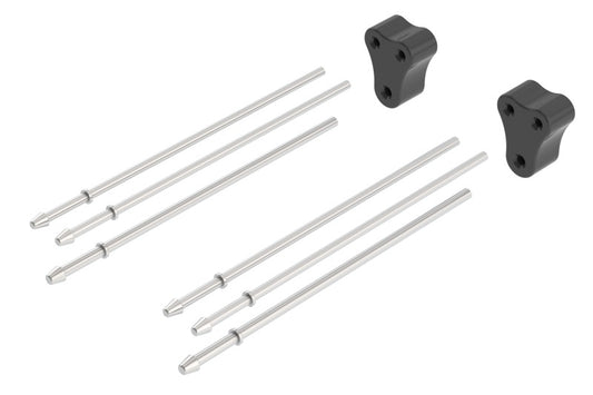 Borla Hanger & Isolator Kit - 6 Hanger Rods & 2 Rubber Isolators - Racecraft Industries