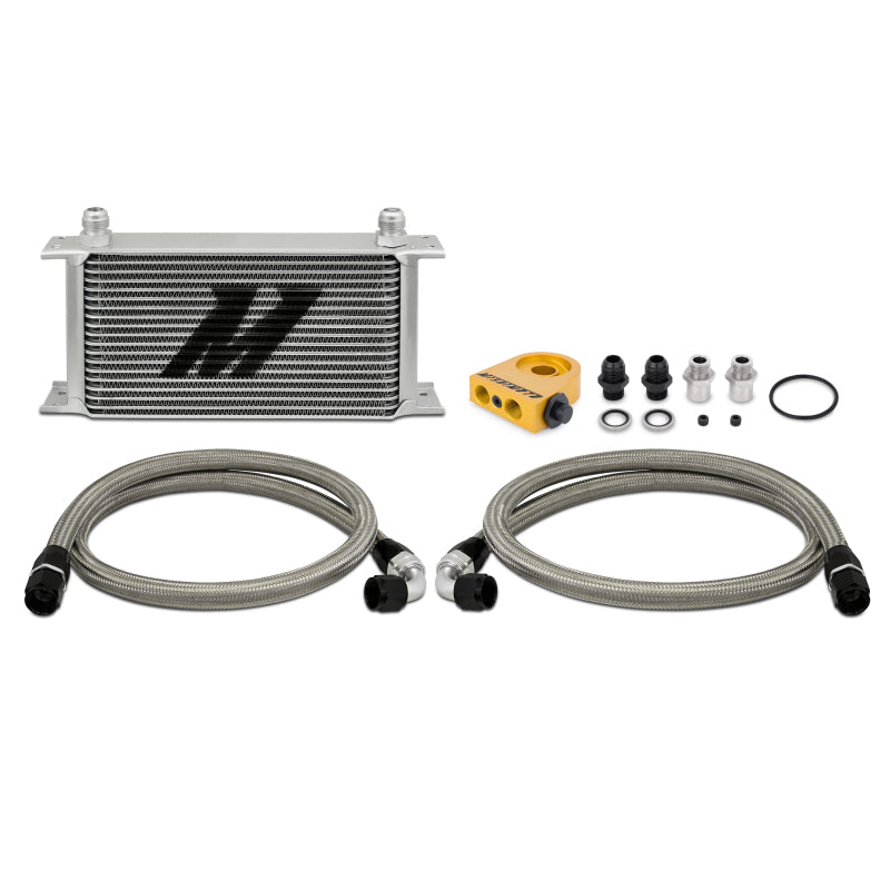 Mishimoto Universal 19 Row Thermostatic Oil Cooler Kit - Racecraft Industries