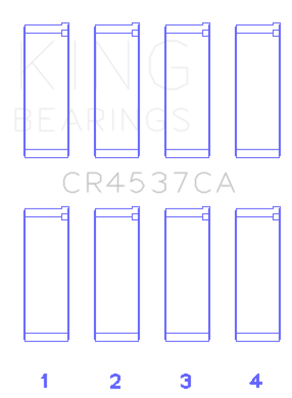 King Mini Cooper S/Cooper S Conv/Works W10B16A (Size STD) Rod Bearing Set - Racecraft Industries