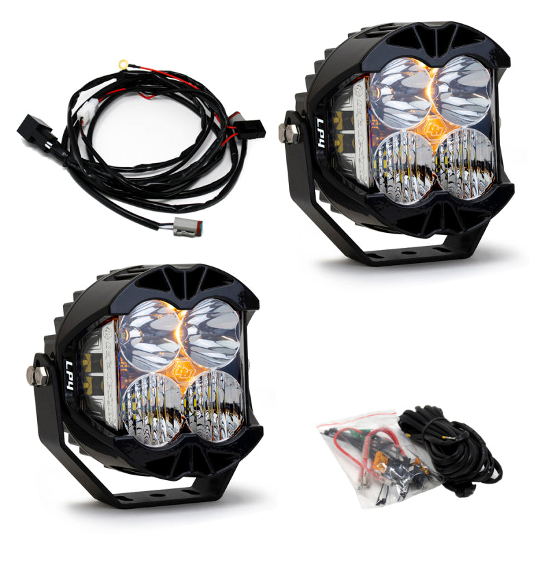 Baja Designs LP4 Pro Driving/Combo LED - Clear (Pair) - Racecraft Industries