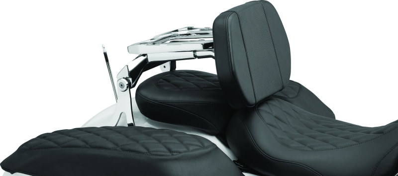 Kuryakyn Neo Driver & Passenger Backrest Chrome - Racecraft Industries
