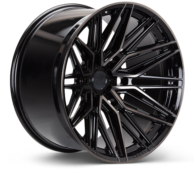 Vossen HF6-5 22x9.5 / 6x139.7 / ET20 / Deep Face / 106.1 - Tinted Gloss Black Wheel - Racecraft Industries