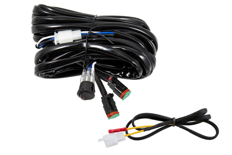 Diode Dynamics Heavy Duty Dual Output Light Bar Wiring Harness - Racecraft Industries