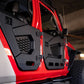 DV8 Offroad 18-22 Jeep Wrangler JL/JT Spec Series Half Doors - Rear Set - Racecraft Industries