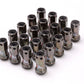 Project Kics 12X1.25 R40 Iconix Classical Lug Nuts w/ Black Plastic Cap - 20 - No Locks - Racecraft Industries