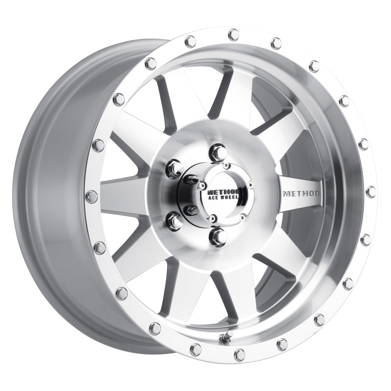 Method MR301 The Standard 17x9 -12mm Offset 5x5 94mm CB Machined/Clear Coat Wheel - Racecraft Industries