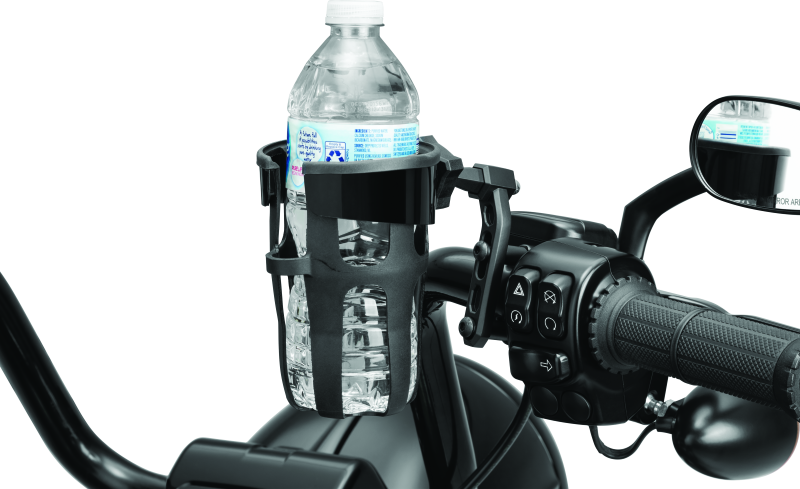Kuryakyn Reflex Drink Holder-Perch Mount Black - Racecraft Industries