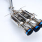 Invidia 17+ Honda Civic SI Sedan Gemini Triple Titanium Tip Cat-back Exhaust - Racecraft Industries