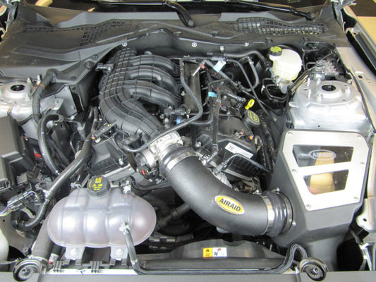 Airaid 2015 Ford Mustang 3.7L V6 Intake System (Oiled / Red Media) - Racecraft Industries