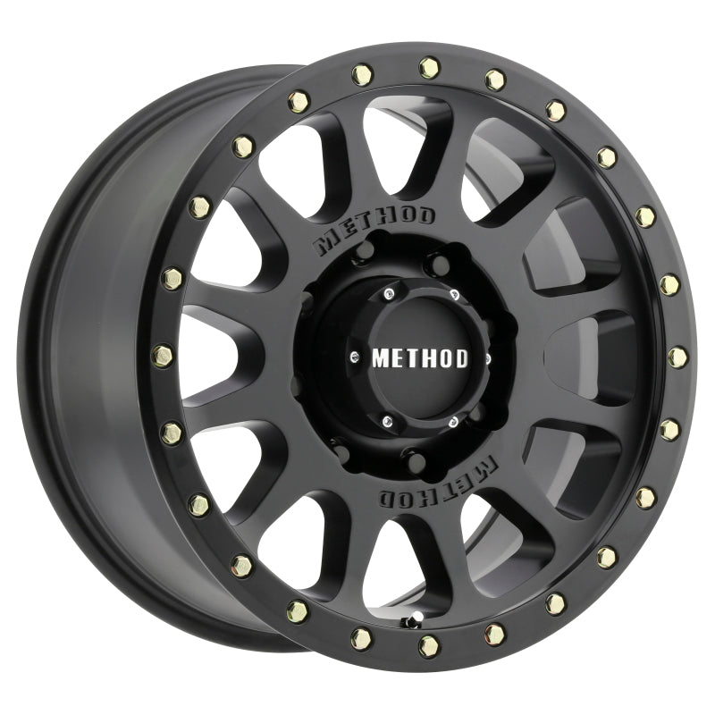 Method MR305 NV HD 17x8.5 0mm Offset 8x6.5 130.81mm CB Matte Black Wheel - Racecraft Industries