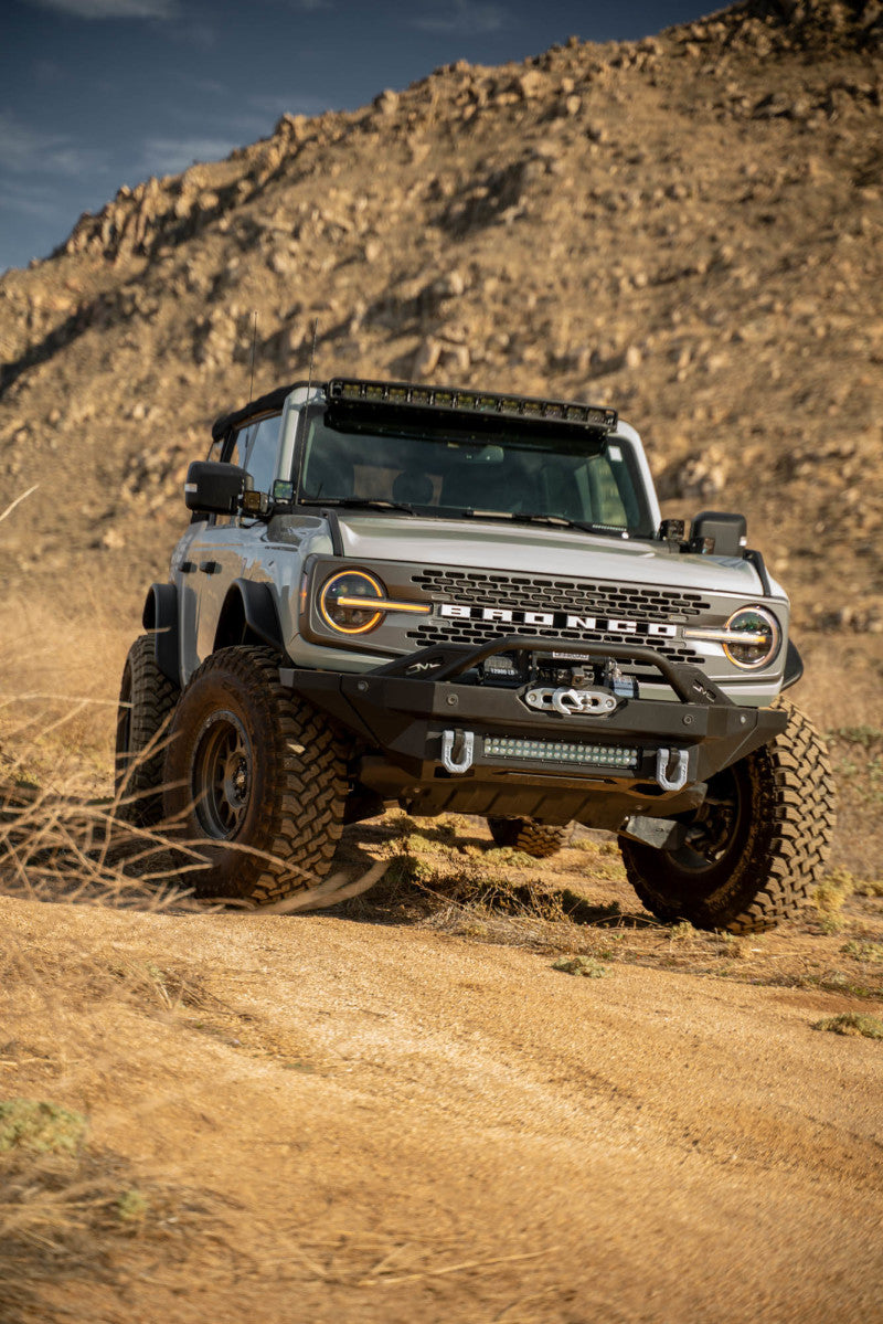 DV8 Offroad 2021 Ford Bronco A Pillar Dual Light Pod Drop Mounts - Racecraft Industries