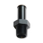 Vibrant 1/2in NPT to 5/8in Barb Straight Fitting - Aluminum - Racecraft Industries