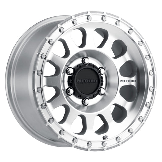 Method MR315 17x9 -12mm Offset 6x5.5 106.25mm CB Machined/Clear Coat Wheel - Racecraft Industries